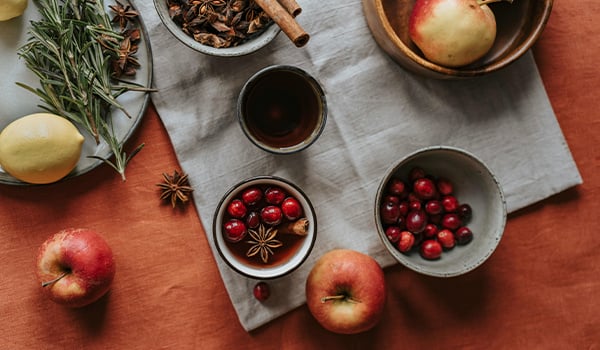 Cranberry in cider