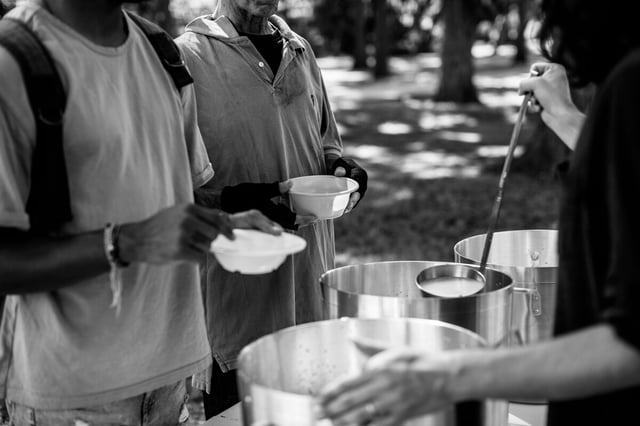 Serving others Serving others